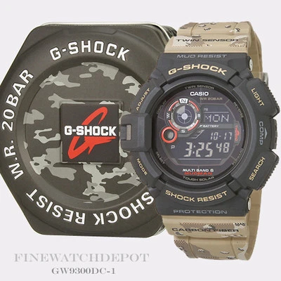 Authentic Casio G-Shock Master Of G Scorpion Multiband Digital Watch GW9300DC-1