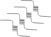 CATIEBYE 4pcs Refrigerator Door Spring Replacement for Mechanism Fridge Divider Spring Steel for Bcd
