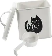 Milisten Box Pet Food Container and Snack Bucket for Dogs and Cats - Household Storage Bin for Pet Supplies and Accessories