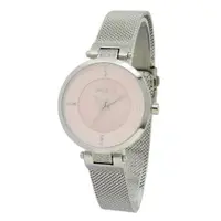 在飛比找ETMall東森購物網優惠-MANGO簡約時尚晶鑽米蘭帶腕錶-MA6763L-10(粉紅