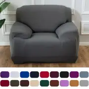 Plain Sofa Covers for Living Room ElasticSpandex Sectional Corner Sofa Slipcover