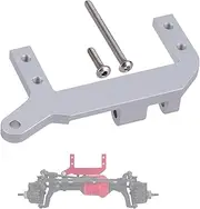 RC TRX4 Servo on Axle Mount / TRX4 SOA Mount 4-Link Suspensionfor for 1/10 RC Crawler Car TRX-4 Aluminum Upgrade Parts (Silver)