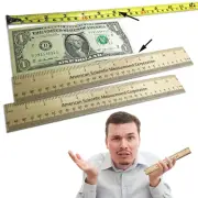 Giant Size Trick Ruler Prank - 2-Piece Novelty Gag Gift for Office & Parties