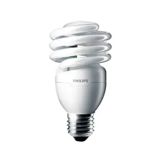 【Philips 飛利浦照明】12入組 T2 23W省電螺旋燈泡 螺旋燈泡(白光/黃光 E27)