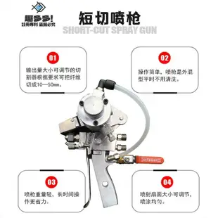 新款推薦 高壓無氣玻璃鋼空氣噴涂設備玻璃鋼手持噴槍玻璃鋼纖維噴涂機廠家 可開發票