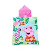 Lovely Peppa Pig Kids Hooded Bath Towels - Free Bird