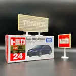 TOMICA NO.24 TOYOTA COROLLA TOURING♪全新♪日貨♪新車貼♪未拆封♪附膠盒