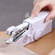 Mini Handheld Portable Single Stitch Cordless Fabric Sewing Machine Home Tool