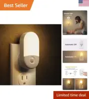 Dimmable Night Light - Automatic On/Off - Efficient - Eco-Friendly - 2 Pack