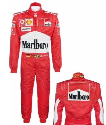 Marlboro Go Kart Racing Suit free (t-shirt, Balaclava) CIK/FIA Level 2 Approved.