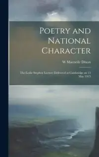 在飛比找博客來優惠-Poetry and National Character;