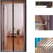 Magnetic Screen Door, Door Mesh, 38"x82", Cafe