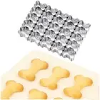 3D Cookie Cut Mold Stainless Steel Biscuit Embosser Kitchen