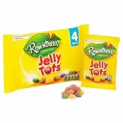 Rowntree's Jelly Tots Multipack 4 x 28g