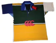 NEW NWT Canterbury of New Zealand CCC Kids Uglies Short Sleeve Jersey Sz 6