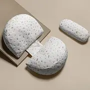 Pregnancy Pillows for Sleeping, Maternity Pillow, Pregnancy Body Pillow Support for Back, Legs, Belly, HIPS of Pregnant Women, Detachable and Adjustable with Pillow Cover (White)