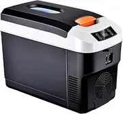 Camping Refrigerator, Portable Freezer Fridge, 12V Car Cooling Fridge, Cooling and Warmer Refrigerator for Outdoor and Home Use, 10L Large Capacity Borato