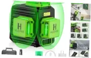 Laser Level 360 Self Leveling, 3 x 360° High Brightness 3×360 Laser Level