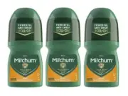 3 x Mitchum for Men Anti-Perspirant Deodorant Roll On Sport 50mL