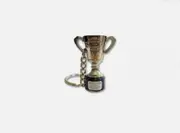 Brisbane Lions AFL Premiers 2024 Premiership Replica Trophy Keyring