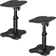 Alctron MS180 5" 5 inch Desktop Speaker Height Angle Adjustable Stand Pair Black