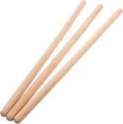 3Pcs Yoga Stick Wooden Exercise Sticks for Posture Correction and Stretching Humpback Corrector and Flexibility Training Rods for Yoga and Workout
