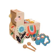 Manhattan Musical Lili Llama Xylophone Kids/Children 19.7cm Wooden Toy 12m+