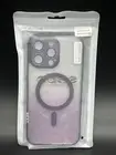 Case IPhone Case Purple/Silver Glitter for iPhone 14 Pro Max Body Protection