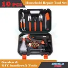 10pcs Gardening Tool Shovel Rake Clippers Sprayer Portable Planting Glue Gun