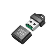 MICRO SD Memory Card Reader Black SDXC TF Mini USB 2.0 Super High Speed Adapter.