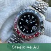 Steeldive SD1993, GMT, "G-Master", Coke, NH34, Sapphire, Lume, 300m Diver, BNIB