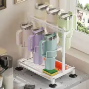 Kitchen Storage Rack Snack Adjustable Water Bottle Spice Organizer with High