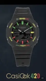 IFLW x G-Shock Casioak 420 Limited 200未使用ラスタカラーレゲエコラボ