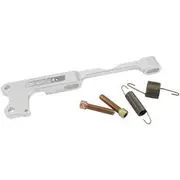 Aeroflow Holley Sniper Throttle Bracketefi Cable Mounting Silver - AF64-2173