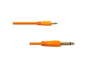 1-Meter 3.5mm Mono to 6.35mm 1/4" Mono Cable Cord Audio Guitar Mixer AUX 100cm
