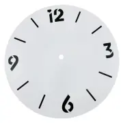 DIY Quartz Wall Clock Project Aluminium Metal Clock Dial Face Replacement