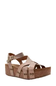 Volatile Sand Castle Water Resistant Sandal in Bronze at Nordstrom, Size 6