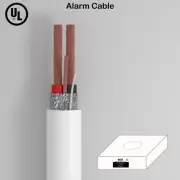 SECURITY WIRE BURGLAR ALARM 22/2 BARE COPPER OFC CABLE 500FT UL CL2/3 CERTIFIED