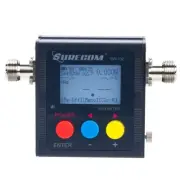 SURECOM Power & SWR Meter SW-102 VHF UHF 126-525Mhz Digital 120W N connector