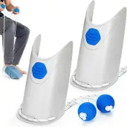 Upgrade Sock Aid - 2 Pack Socks Helper with Adjustable Cords, Easy on Sock Aid T