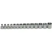 Wright Tool 354 3/8 Inch Drive, Metric Socket Set 6mm - 19mm (14-Piece)