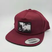 Travis Mathew Golf Hat Wine Red Beach Ocean Logo Baseball Cap Men Snapback