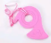 Brand New Sensory Chew Teether Necklace Chewellery Pink Music