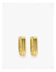 [Witchery] Sofia Huggie in Satin Gold