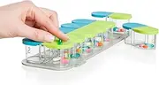 Sagely Smart Xl Weekly Pill Organizer - Sleek Am/Pm Twice A Day Pill Box With Free Smartphone Reminder App And 7 Day Travel Containers (Large Enough To Fit Fish Oil And Vitamin D) (Blue/Green)