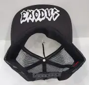 Metal Head Black Death Gothic Industrial Thrash White Exodo Twins Trucker Adjust