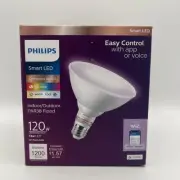 Philips Smart LED 120W Equiv 13W PAR38 Flood Light Bulb E26 Full Color WIZ