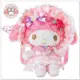 小花花日本精品♥ Hello Kitty 40周年美樂蒂 絨毛娃娃 女僕玩偶 後背包迷宮花園 玫瑰50067701