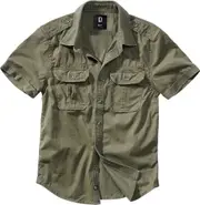 Brandit Vintage Shirt, green, Size 2XL for Men