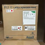 330200780 Ansell Medi-Grip Latex Standard Surgical Glove Size 8 200 Pairs
